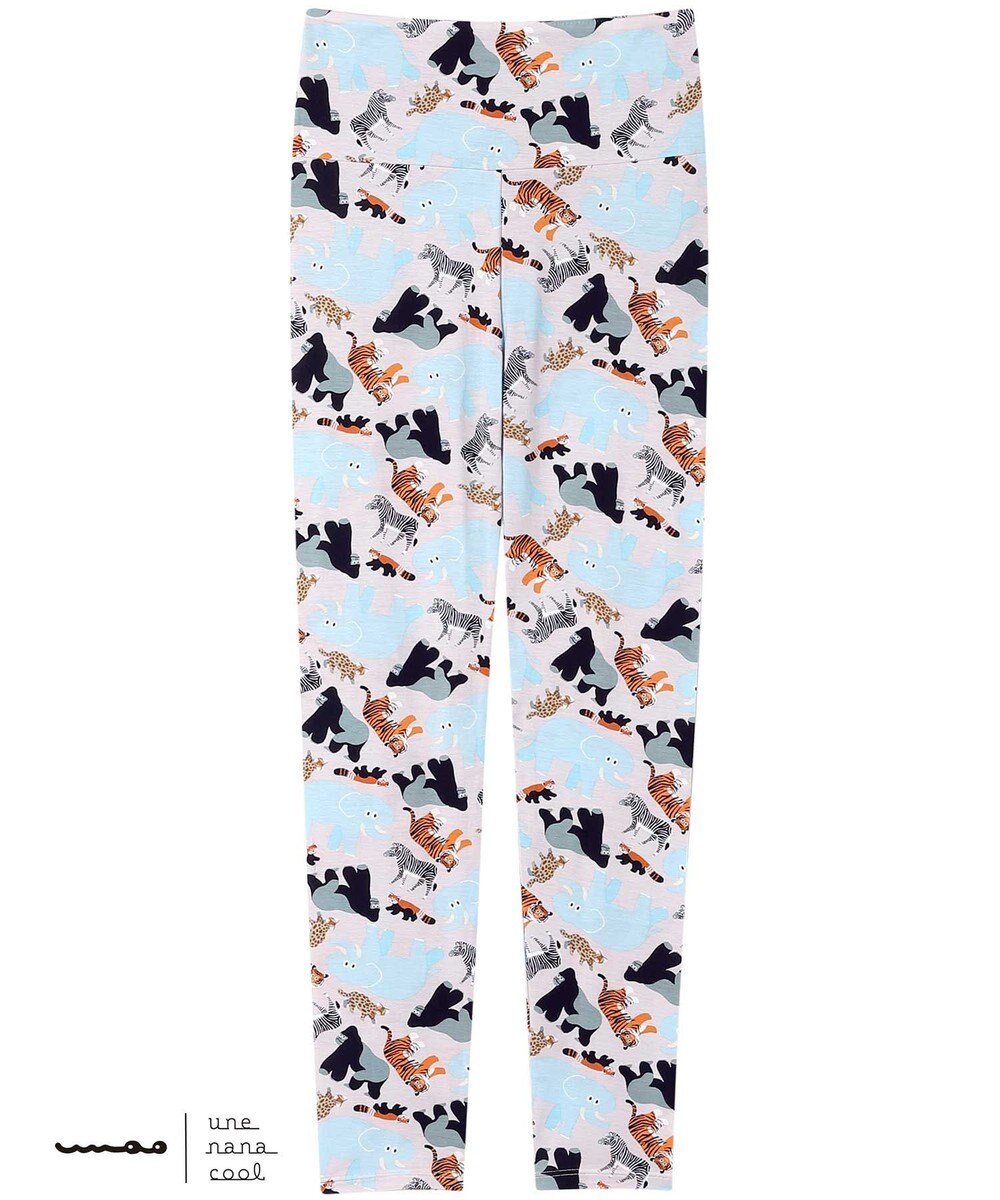 une nana cool MADE WITH 京都市動物園 ハラマキ付レギンス 