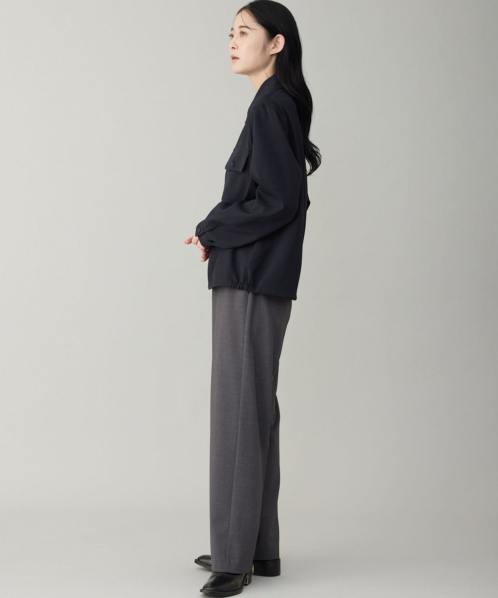 UNFILO MENS 【OCEANS YouTube 掲載/男女兼用】WOOL TOUCH 機能美シャツブルゾン 