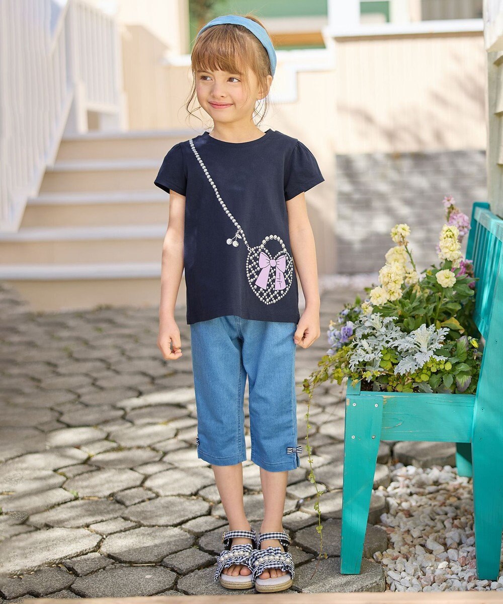 ANY KIDS 【WEB限定】7days プリント 半袖 Tシャツ 