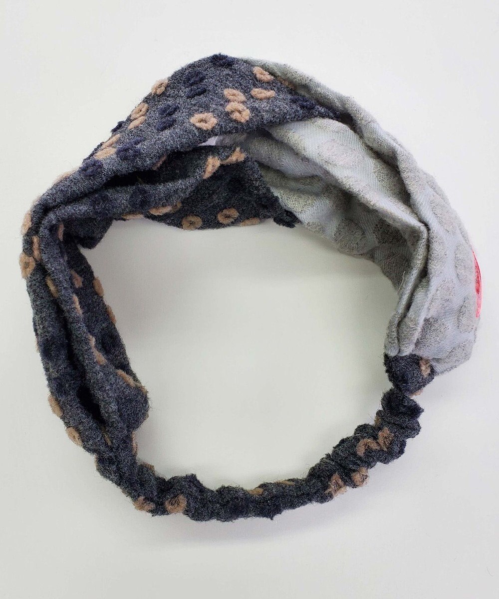 POLS ジャガード織 ヘアバンド 