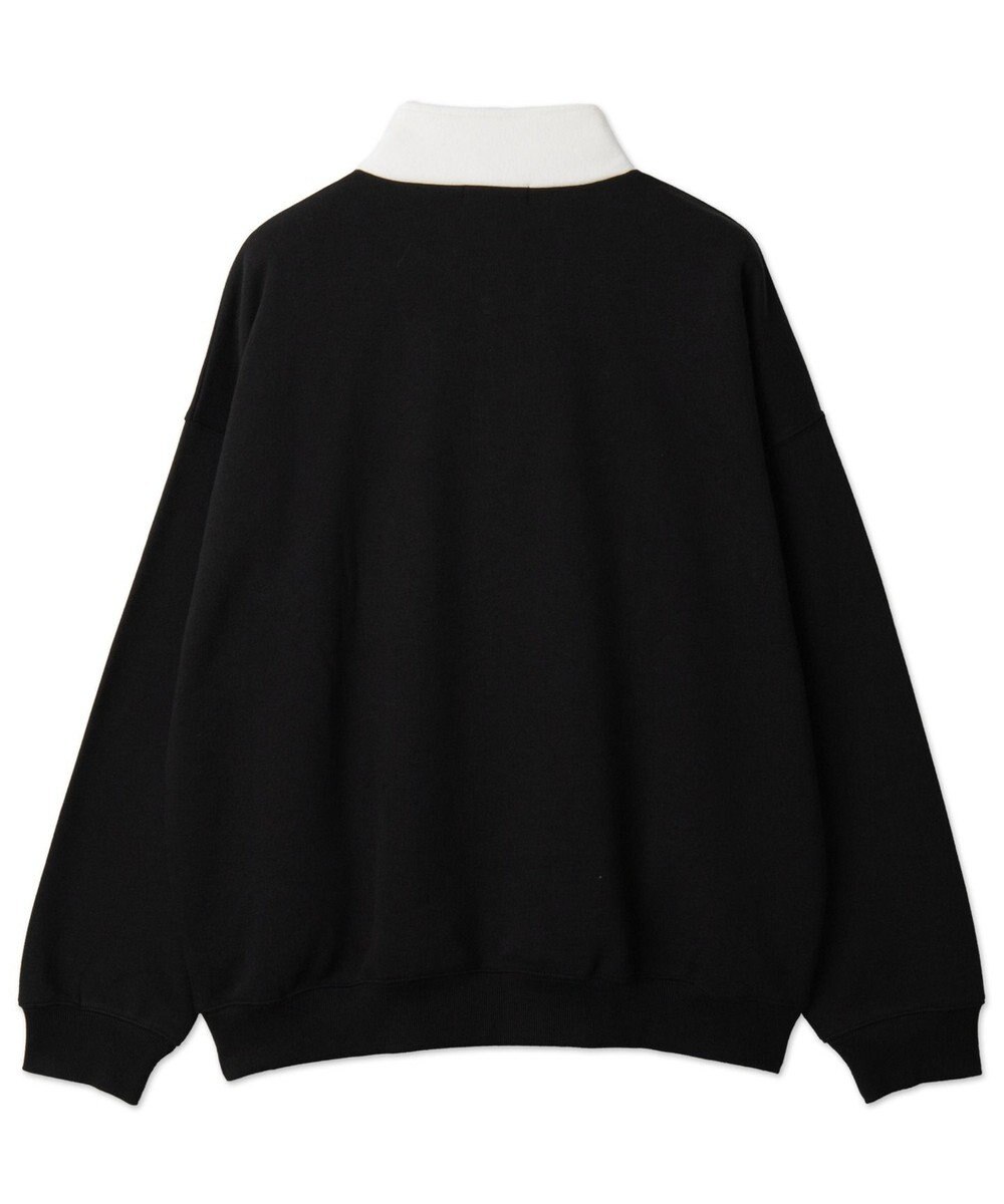 WEGO サークルロゴハーフジッププルオーバー 