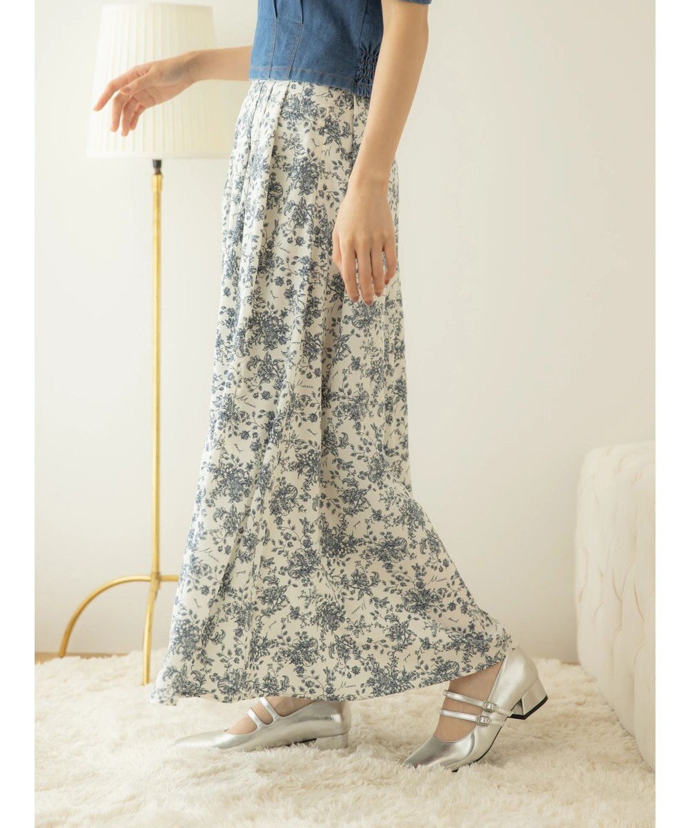 earth music&ecology 隠れリス柄スカート 