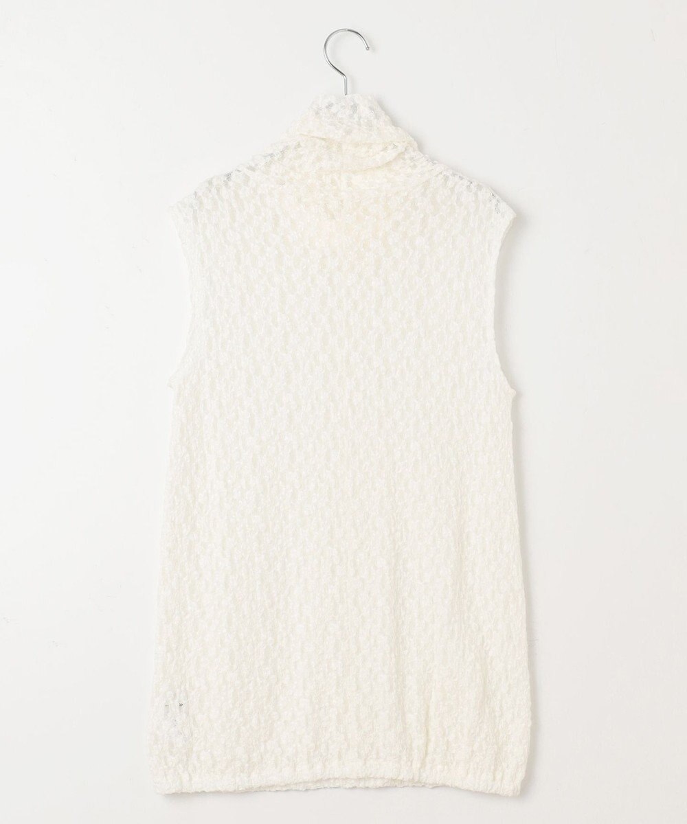 #Newans タートルネックレースブラウス 