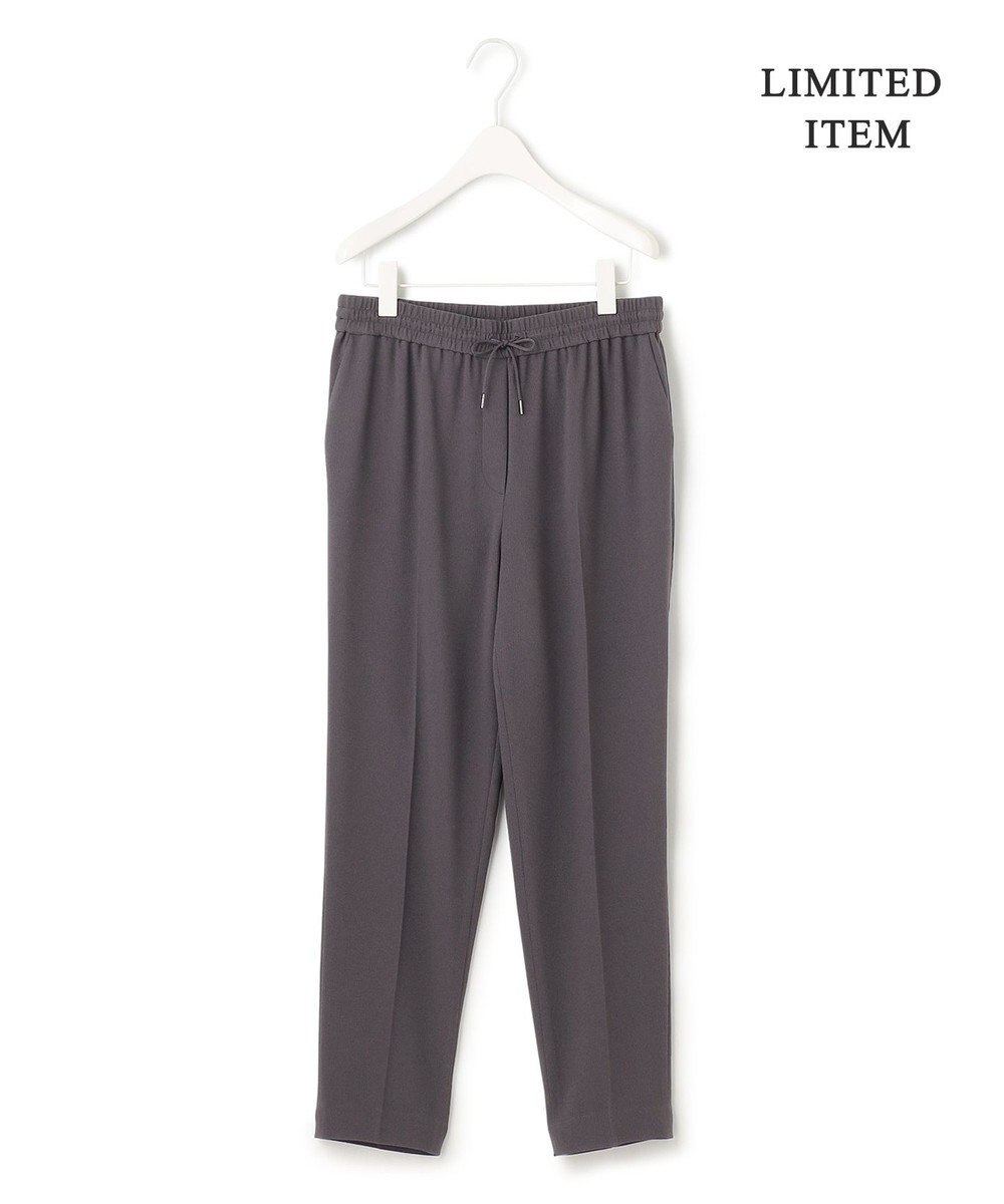 ICB 【WEB限定・洗える】BackSatinGeorgette ドロストパンツ 