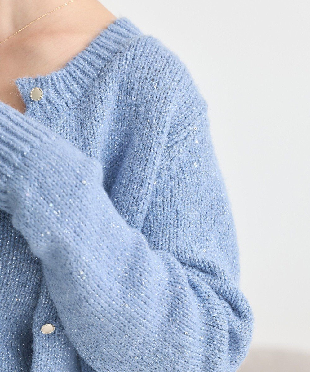 earth music&ecology 【セット2点】SET2点フラワースパンコールカーデ＋ビスチェ 