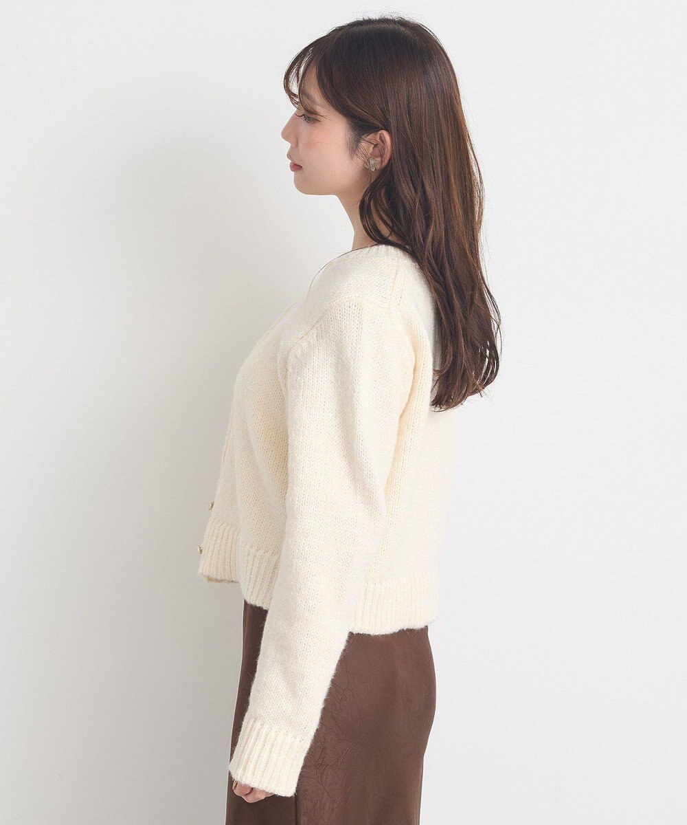 earth music&ecology 【セット2点】SET2点フラワースパンコールカーデ＋ビスチェ 