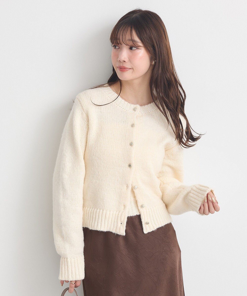 earth music&ecology 【セット2点】SET2点フラワースパンコールカーデ＋ビスチェ 