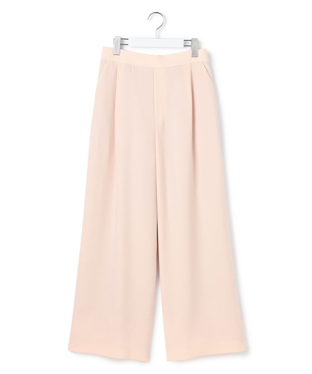 23区 【WEB&一部店舗限定】ストレッチジョーゼット ワイドパンツ 