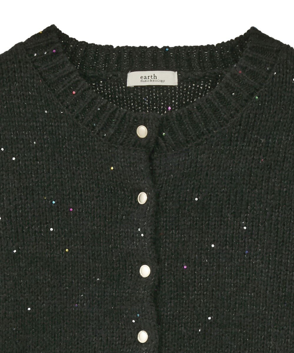 earth music&ecology 【セット2点】SET2点フラワースパンコールカーデ＋ビスチェ 