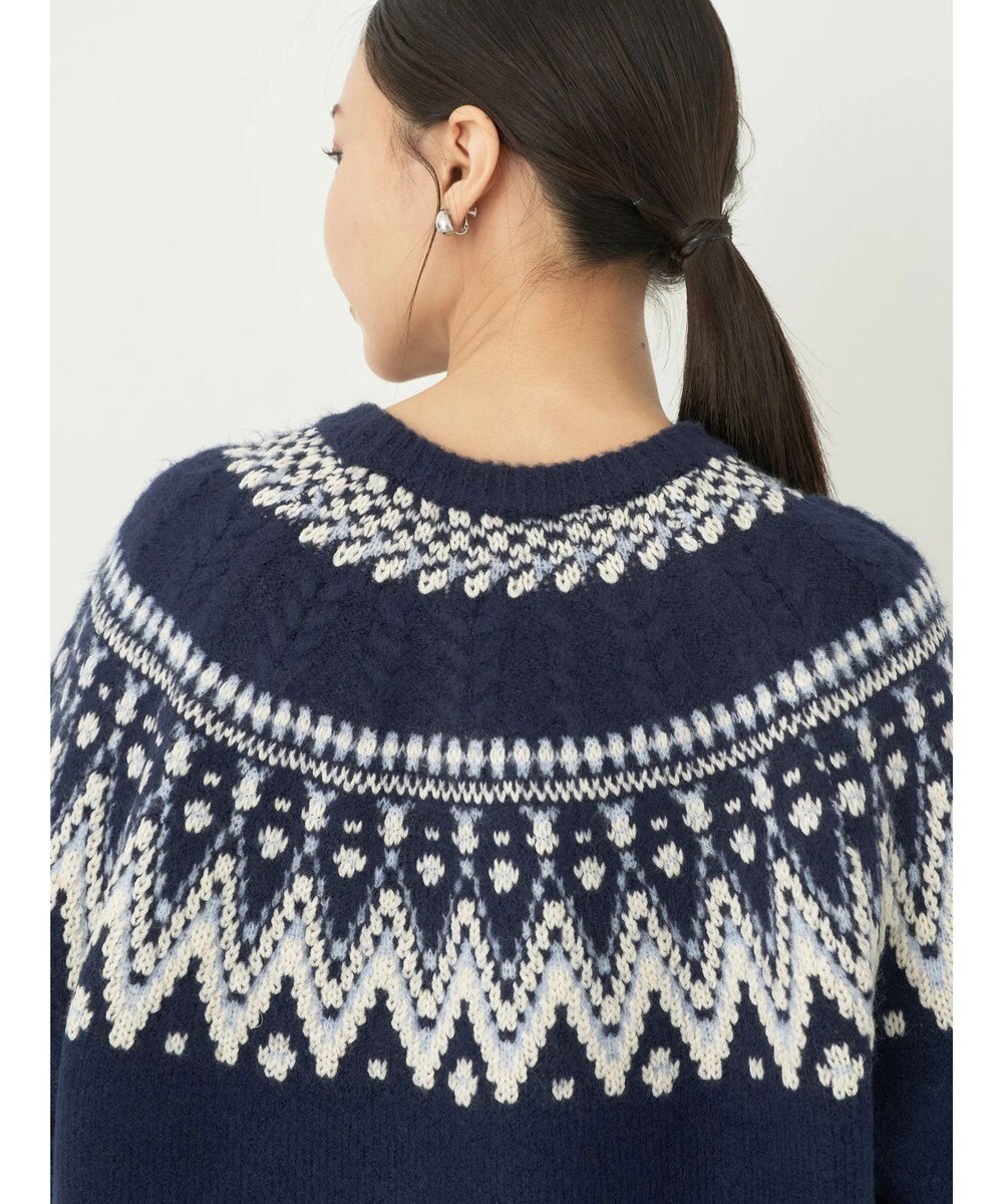 earth music&ecology オーロララメノルディックチュニック 