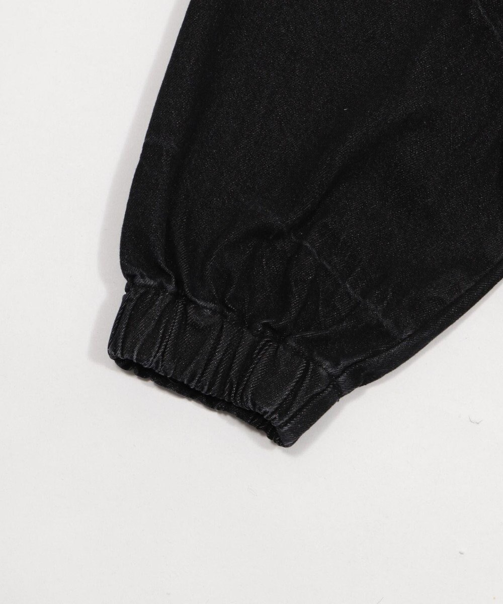 WEGO ファーフードスラッシュデニムブルゾン 