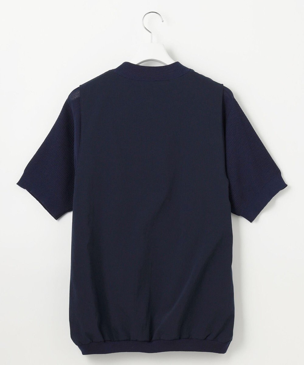 23区GOLF 【23Fondation/MEN】レイヤード風 コンビモックネック 