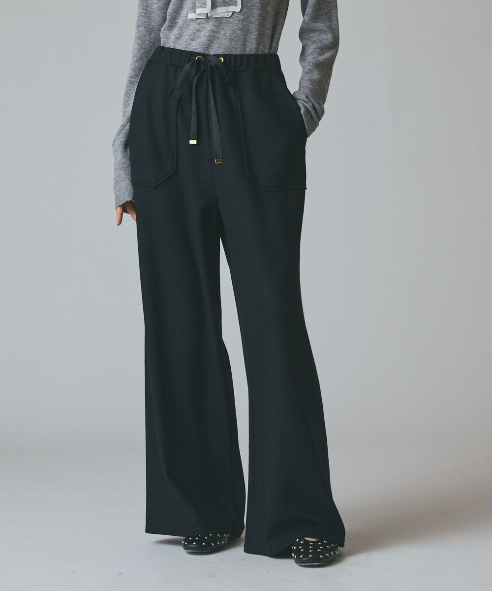 GRACE CONTINENTAL ウールジャージパンツ 