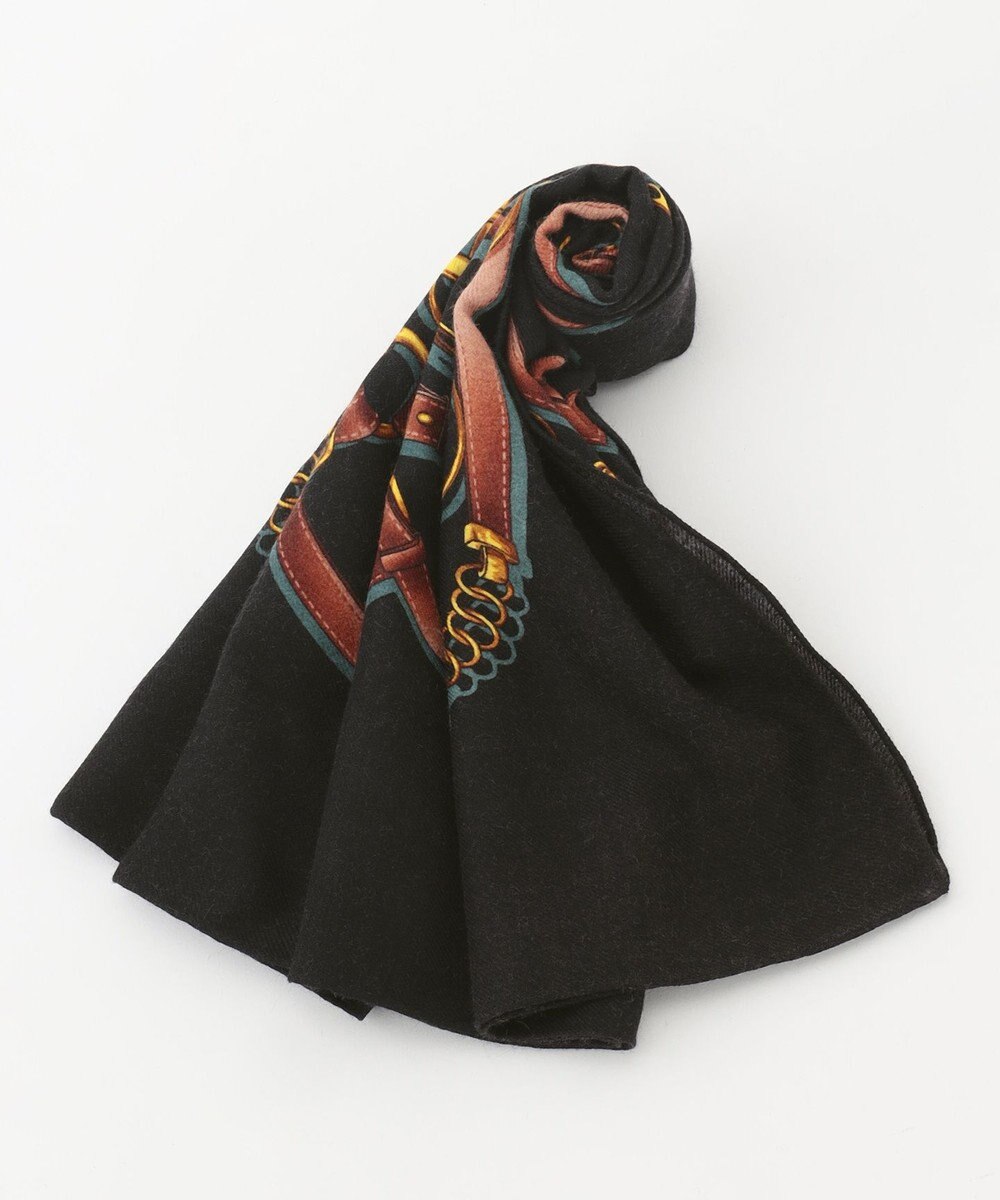 23区 ベルトandビット柄 ストール 