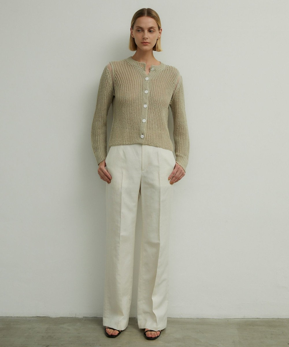 BEIGE， OLIVIER / ニットカーディガン 