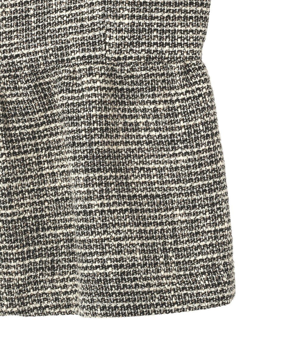 YECCA VECCA ツイードペプラムジレ 