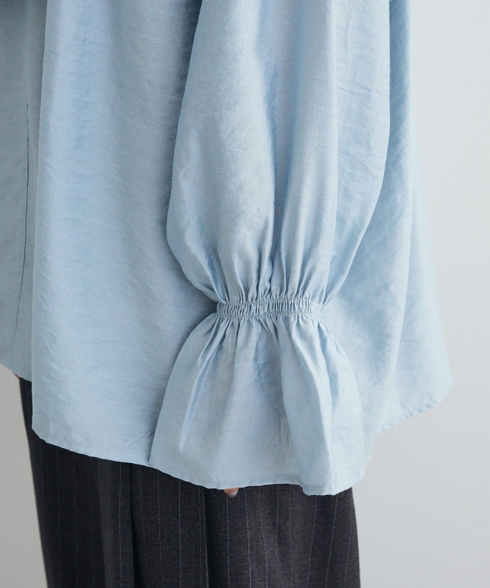 Green Parks ビッグカラーフリルブラウス 