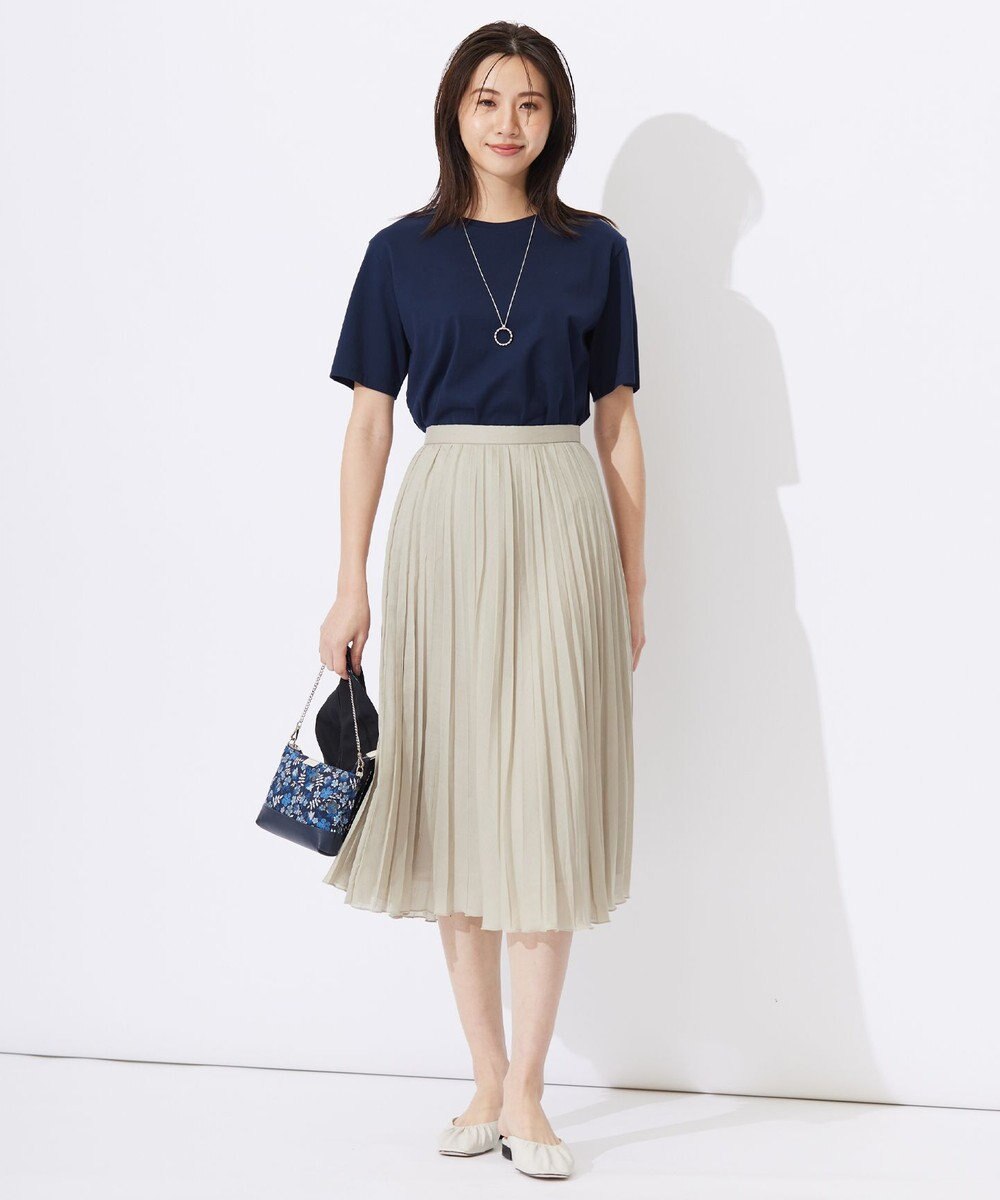 J.PRESS LADIES L ラミータンブラー プリーツ スカート 