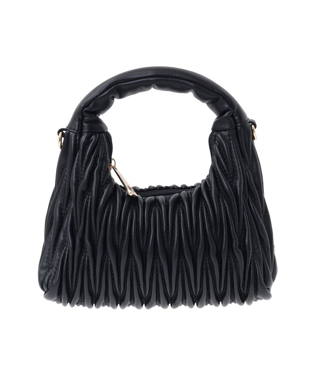 earth music&ecology ウエーブキルトショルダーバッグ 