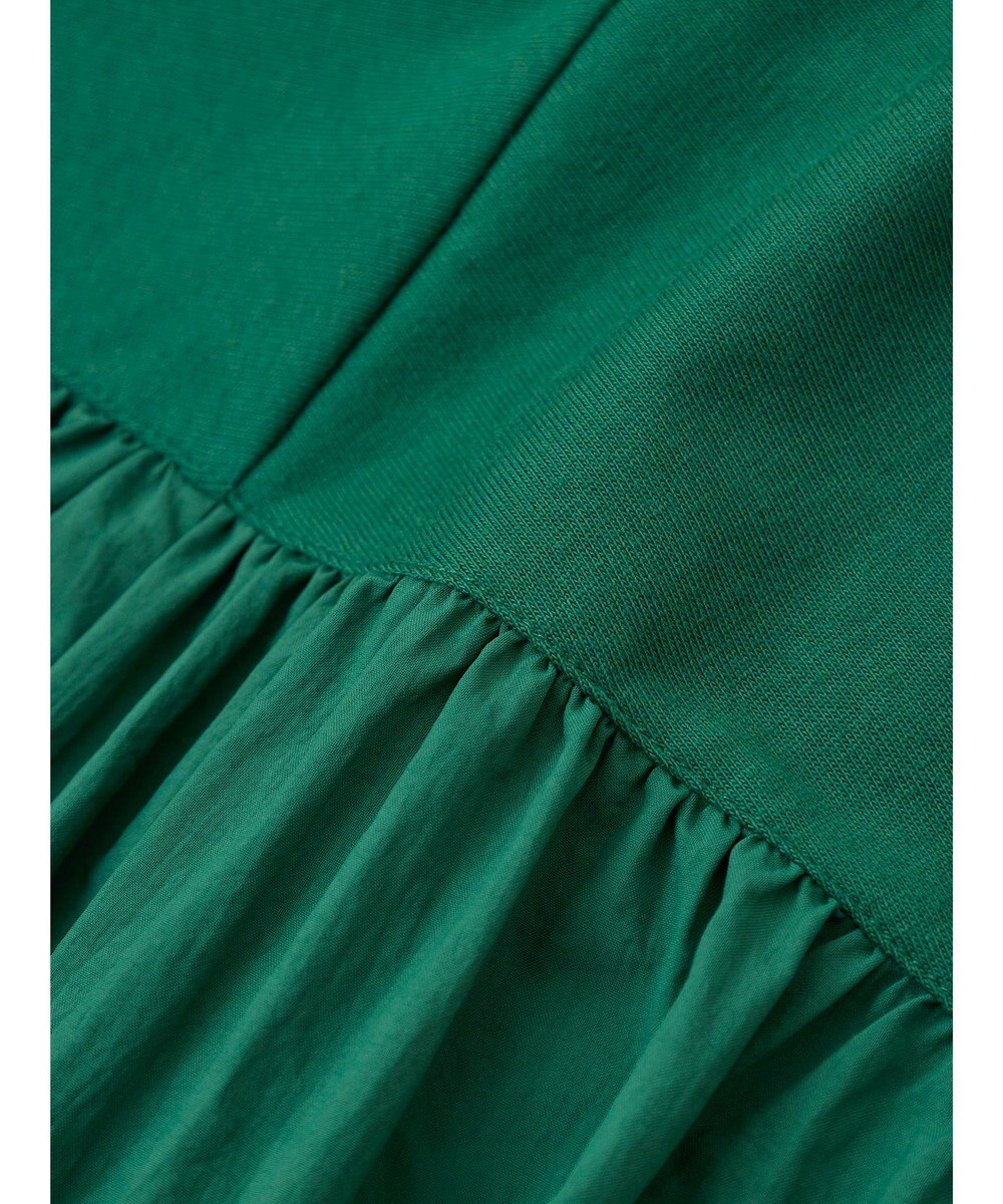 Green Parks ナイロンドッキングロゴチュニック 