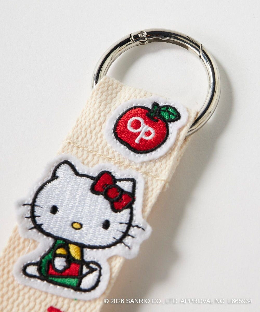 OP／FILA 【Ocean Pacific×ハローキティ】ワッペンバッグチャーム 