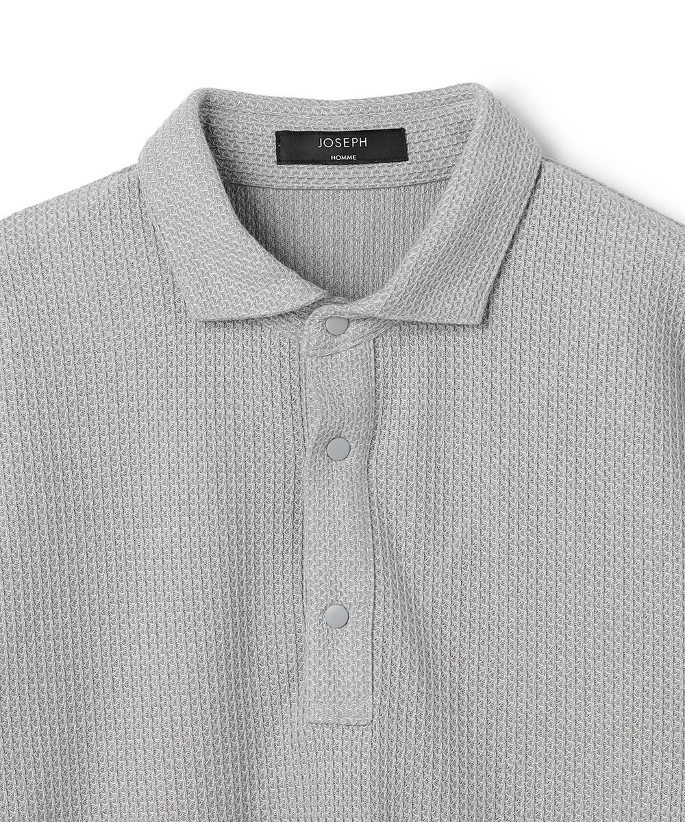 JOSEPH HOMME 【新型】メランジクロスジャージー　ポロシャツ 