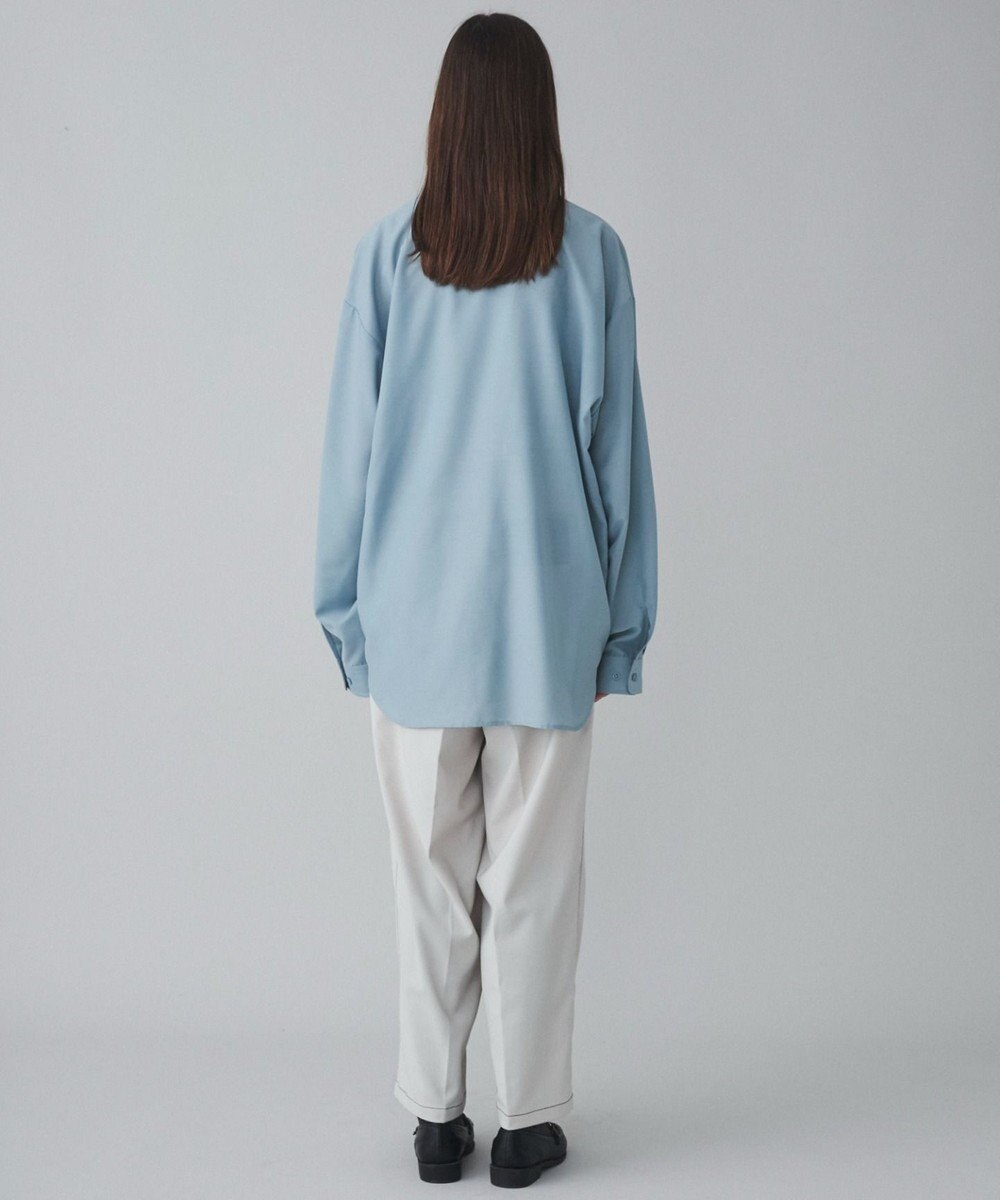 WEGO 【ユニセックス着用ITEM/SMLサイズ展開/冷房対策/紫外線対策】シアーBIGシャツ 