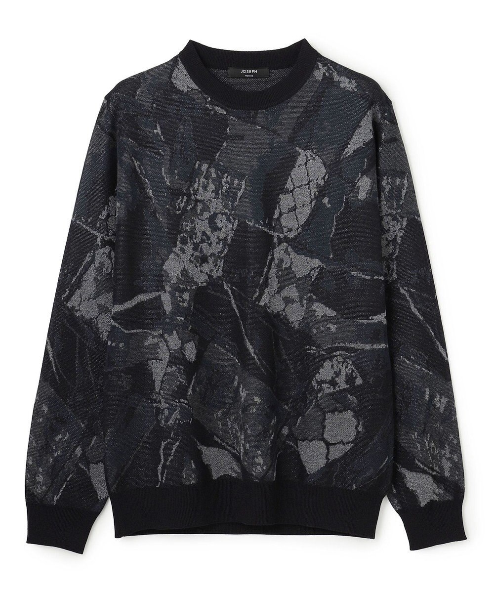 JOSEPH HOMME 【新柄】モロッカンジャガード　クルーネックニット 