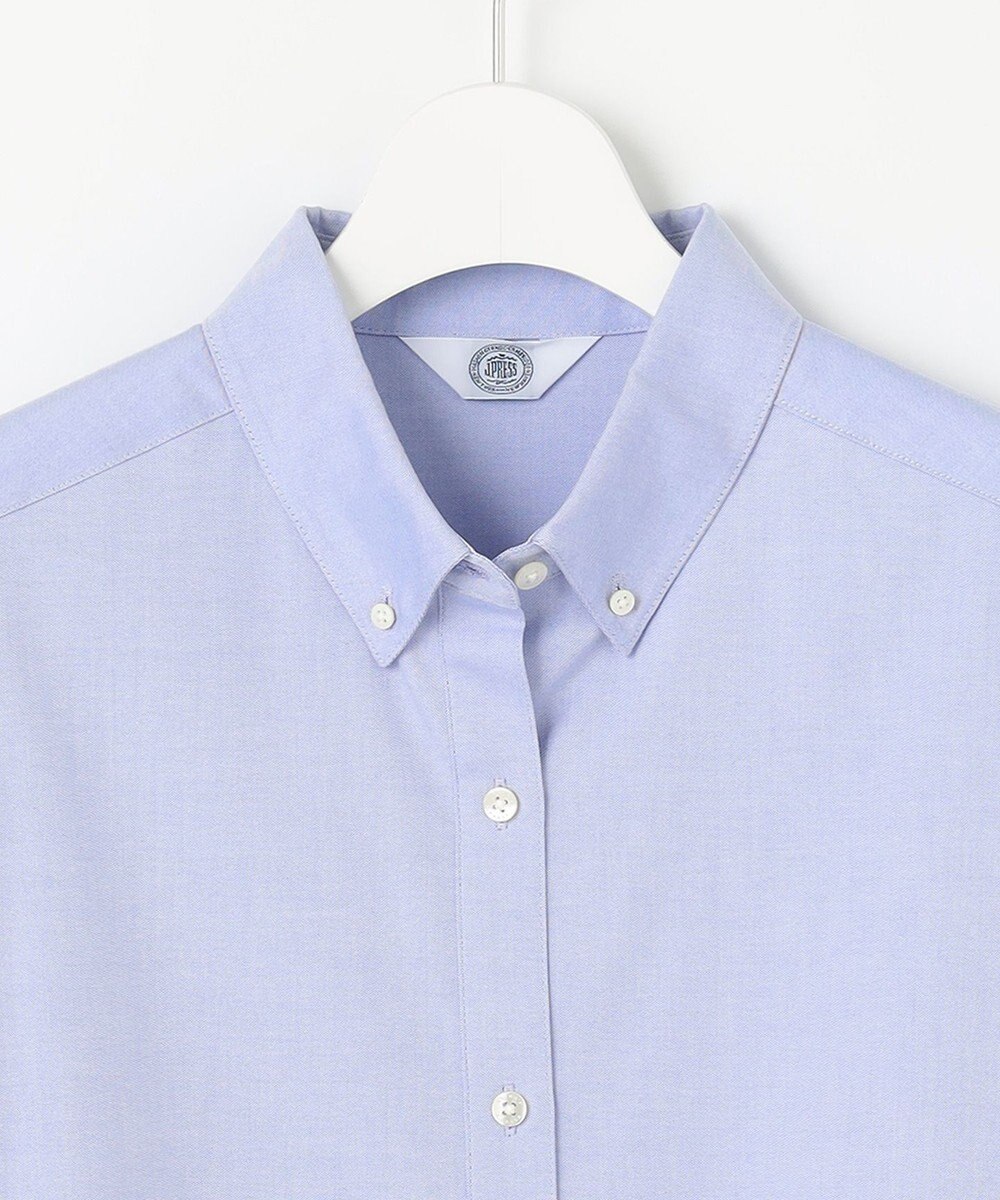 J.PRESS LADIES 【洗える】PINオックス ボタンダウン シャツ 