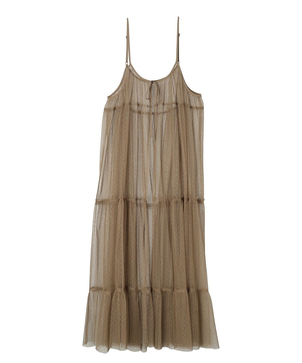 Green Parks ・ＥＬＥＮＣＡＲＥ　ＤＵＥ　２ｗａｙチュールキャミワンピ 