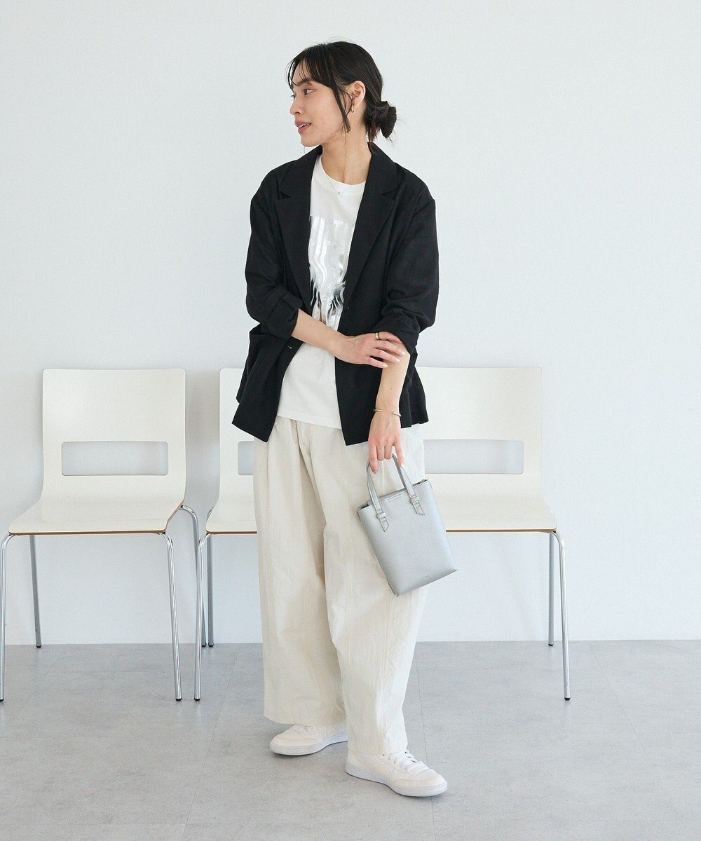 CRAFT STANDARD BOUTIQUE リネンライクオーバーサイズジャケット 