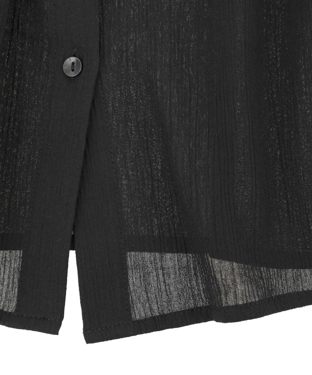 CRAFT STANDARD BOUTIQUE 衿ギャザーシャツブラウス 