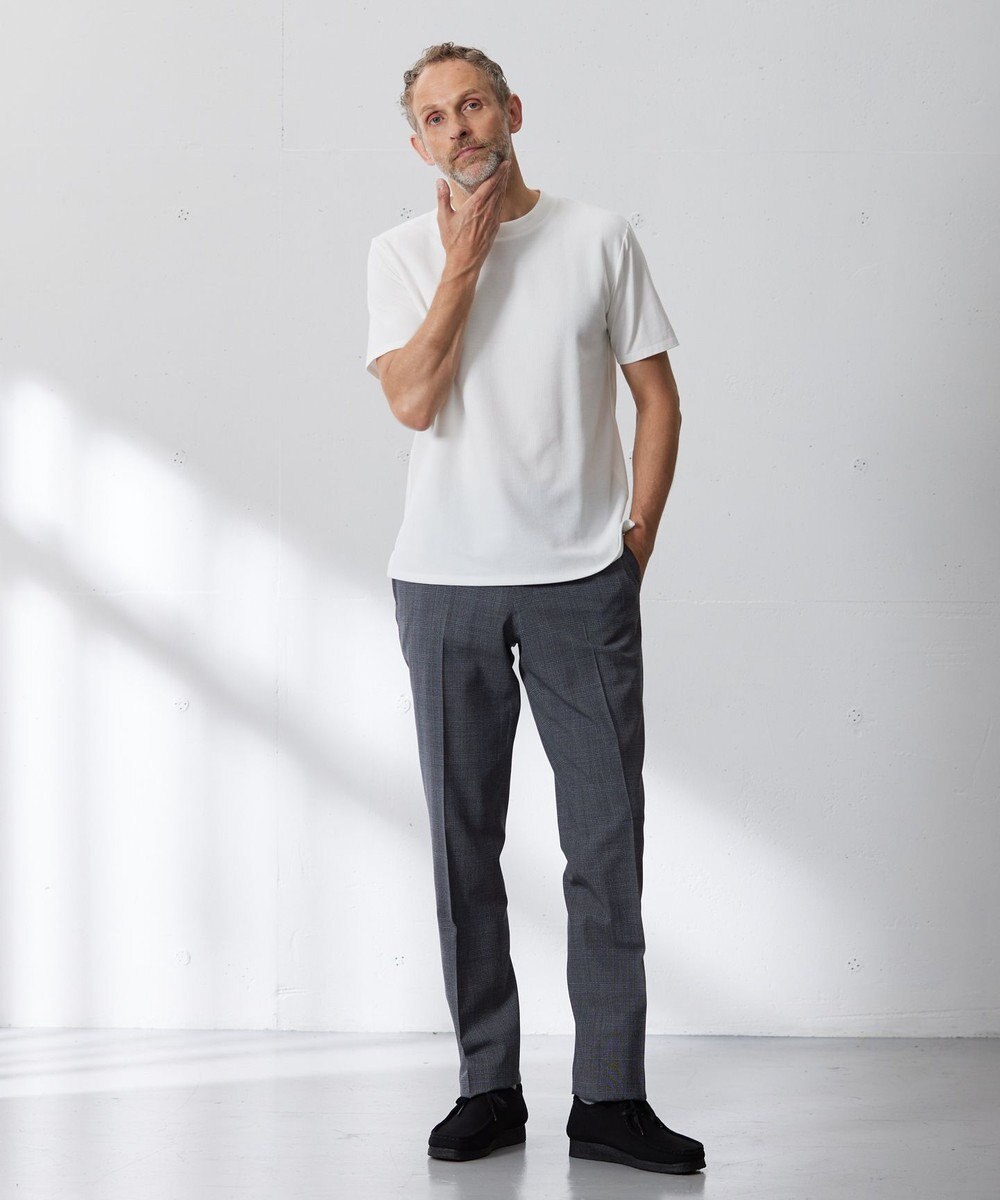 J.PRESS MEN ヴァーティカルケーブルTシャツ 