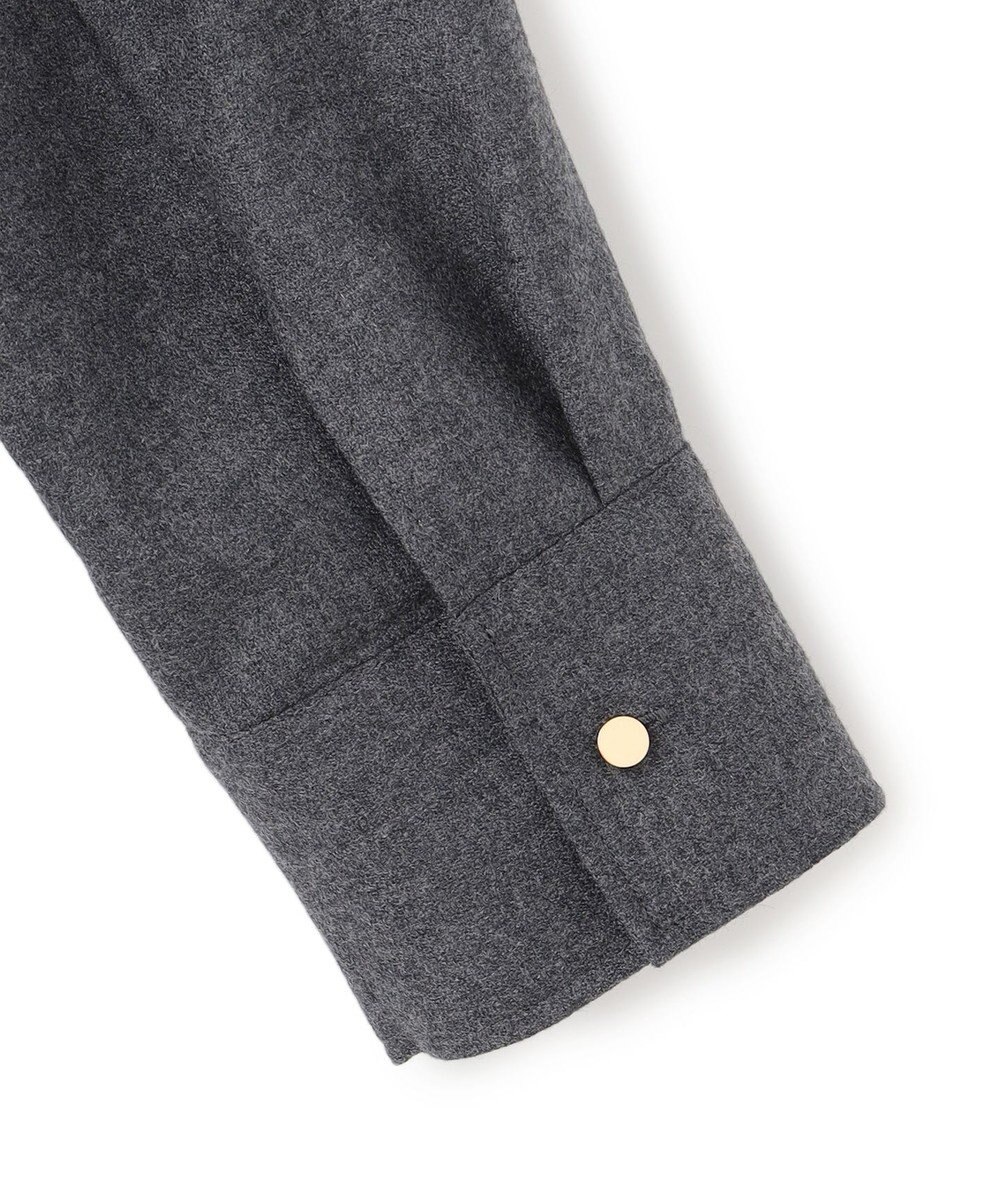 BEIGE， 【VERY NaVY12月号掲載】TERNES / ビックポケットプルオーバーウールブラウス 