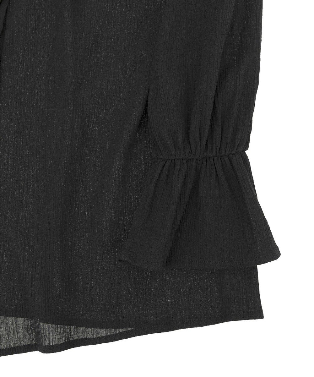 CRAFT STANDARD BOUTIQUE 衿ギャザーシャツブラウス 