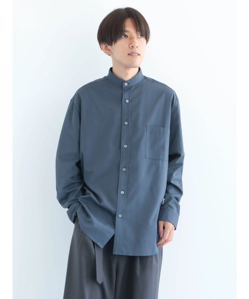 CRAFT STANDARD BOUTIQUE Ｔ／Ｒバンドカラーシャツ 