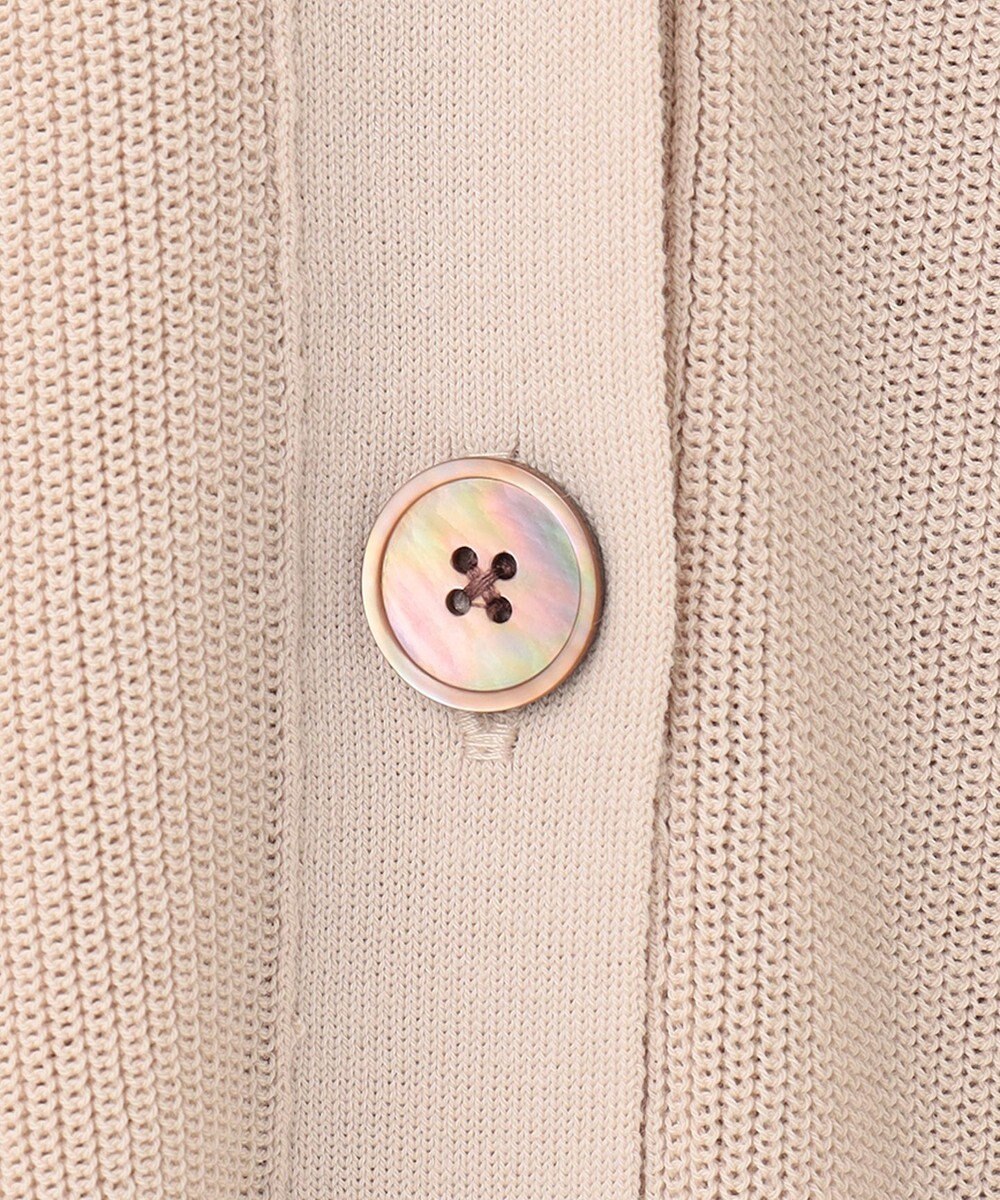 J.PRESS LADIES 【洗える】 コットンモダール カーディガン 