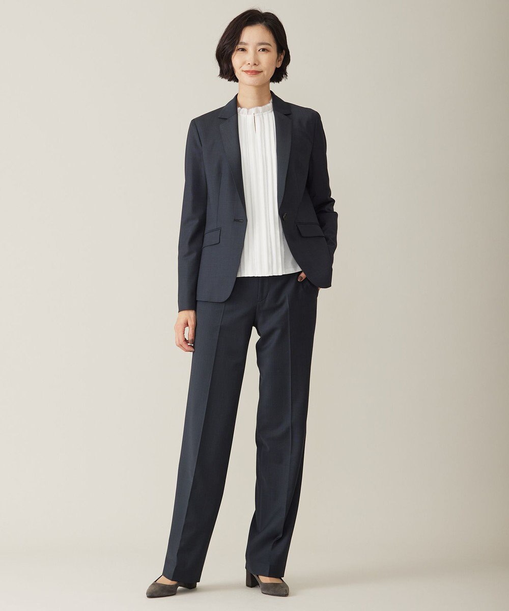 J.PRESS LADIES 【セットアップ対応】BAHARIYE ストレート パンツ 