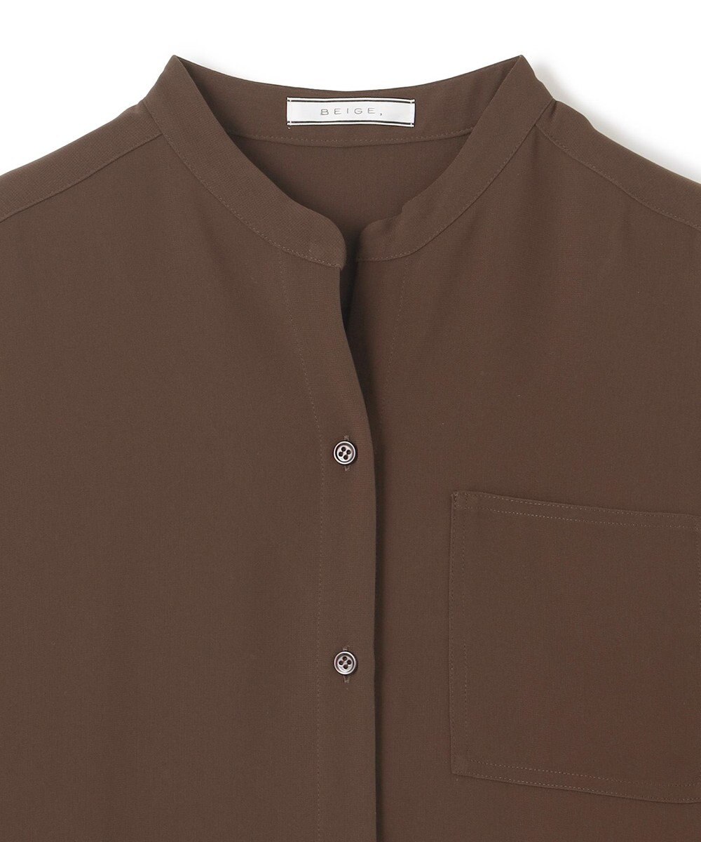 BEIGE， 【WEB限定】MANASLU / シャツワンピース 