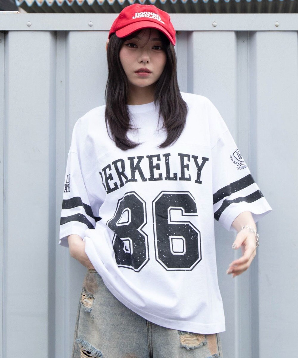 WEGO 【ユニセックス着用ITEM/MLサイズ展開】ナンバリングT（SS） 
