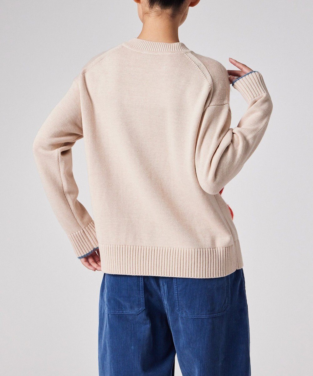 Paul Smith Damask Rose インターシャ ニット 