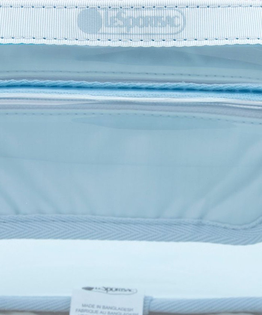 LeSportsac CLEAR E/W PHONE CROSSBDY/クリアスカイブルー 