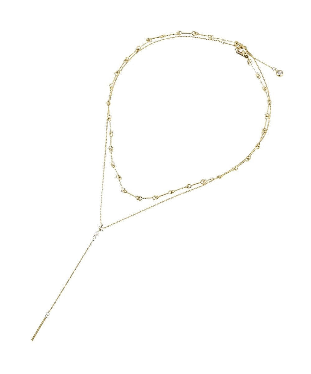 Green Parks 【ステンレス】Ｙ字２連ネックレス 