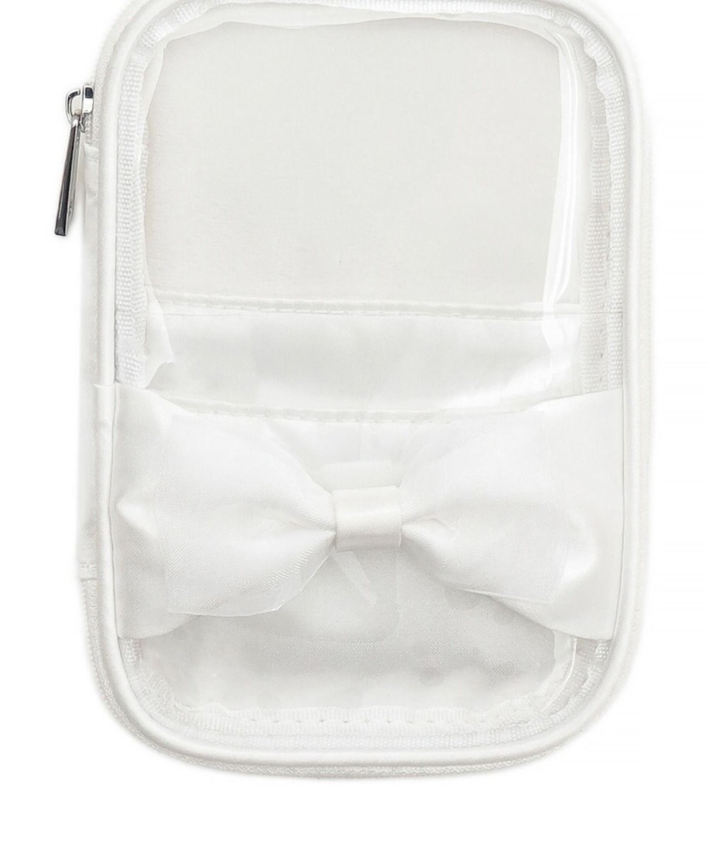 WEGO 【痛バ＆推し活グッズ】ダブルリボンサテンアクスタポーチ 