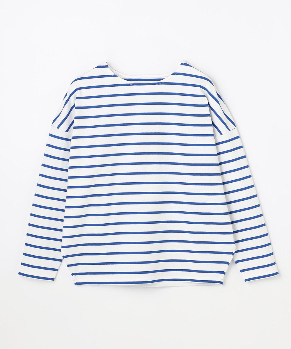 ANY L コクーンボーダープルオーバー 