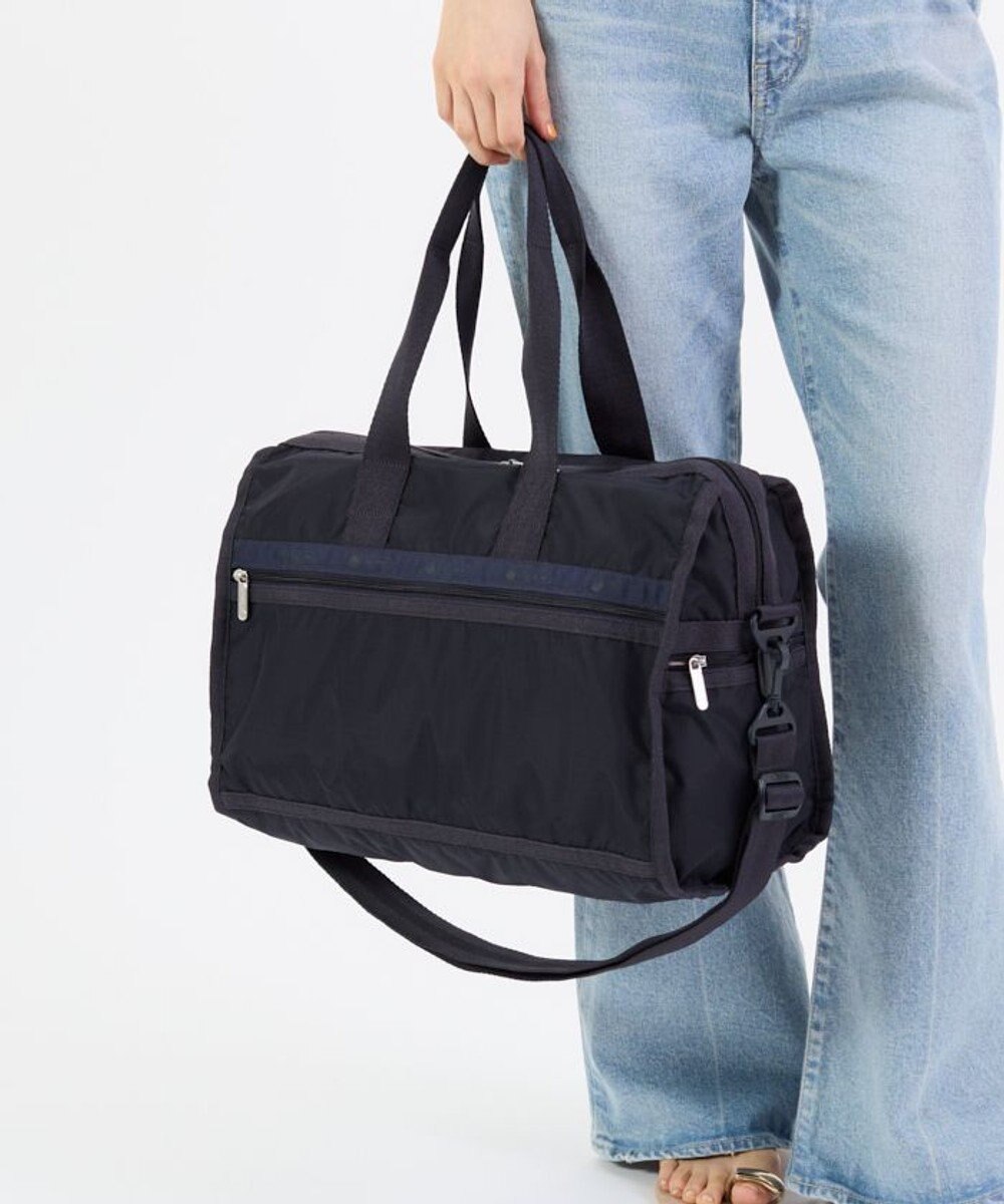 LeSportsac DELUXE MED WEEKENDER/ディープシーブルー 