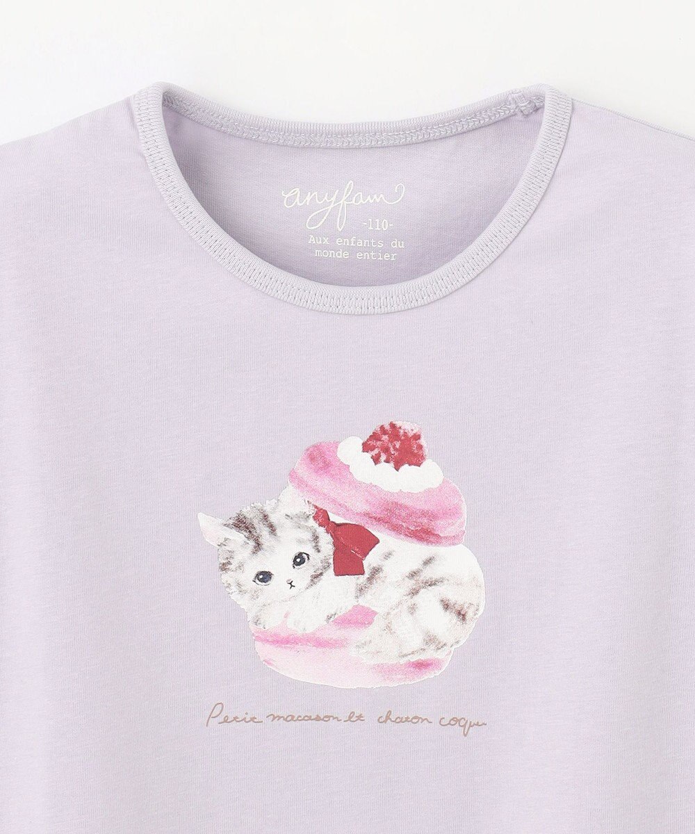 ANY KIDS 水彩風 アニマルプリント Ｔシャツ 