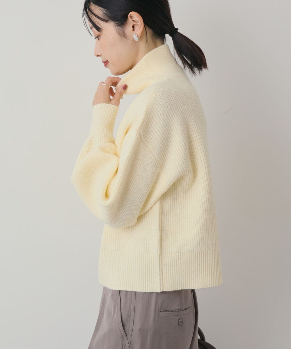 AMERICAN HOLIC ZIPハイネックカーディガン 