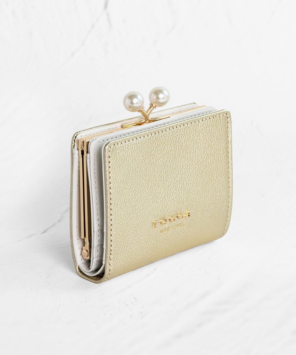 TOCCA POINT OF PEARL BIIFOLOD WALLET 2つ折り財布 