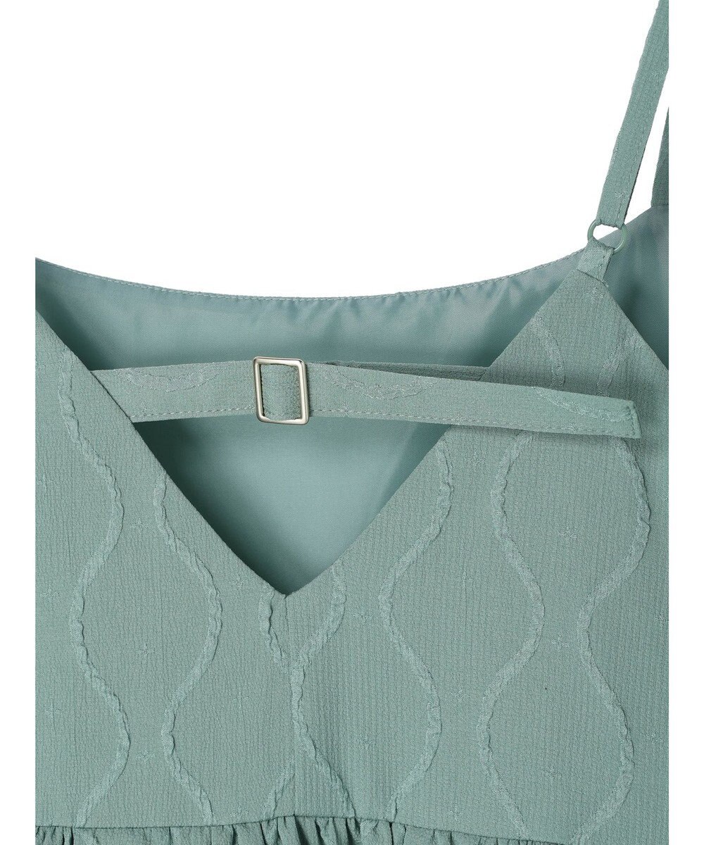 Green Parks ・ＥＬＥＮＣＡＲＥ　ＤＵＥ　ジャカードキャミワンピ 